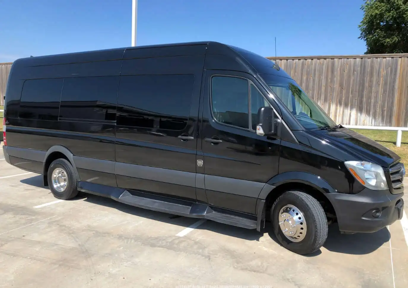 14 passenger Sprinter Van is available for rental in the Dallas/Fort Worth area