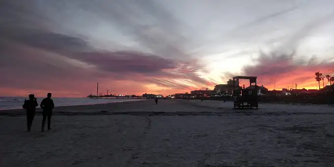 Sunset in Galveston, TX